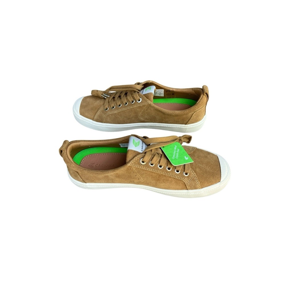 NWT Cariuma OCA Low Camel Suede Sneakers Men's 10.5